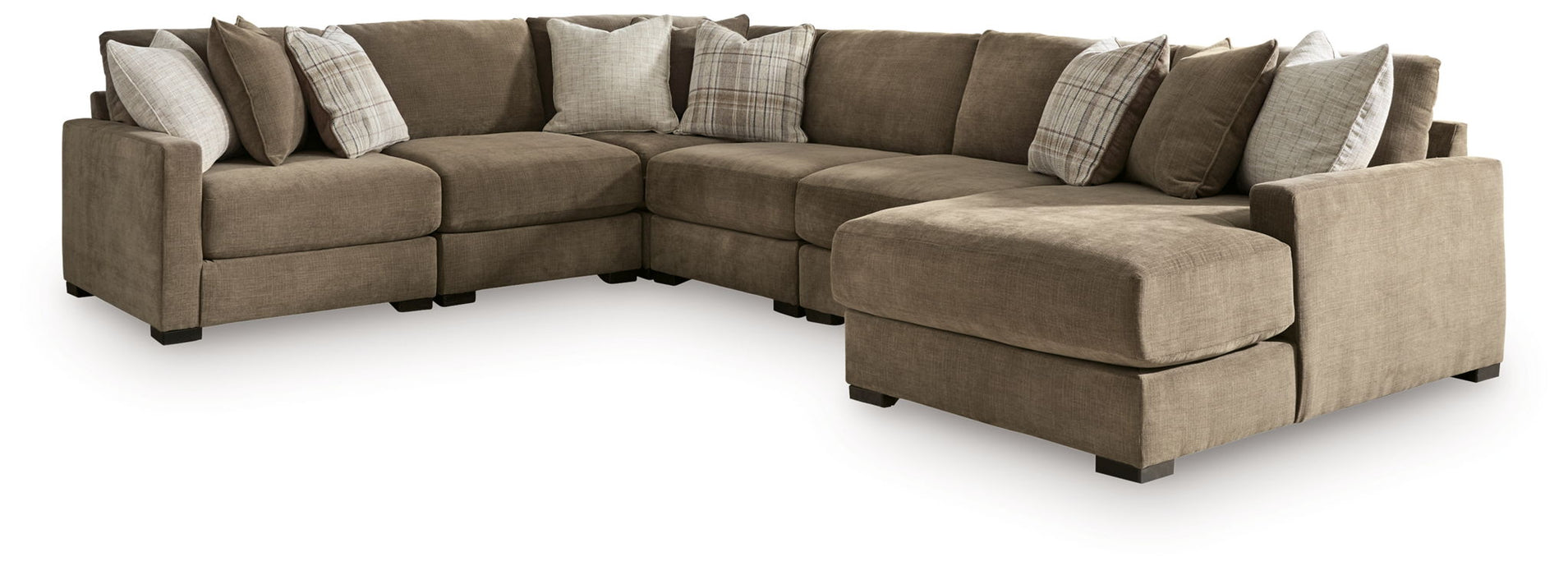 Camellia-Court - Sectional – Stationary Sectionals by Benchcraft® at Furniture Wholesale Plus , Nashville furniture store