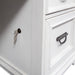 Allyson Park - Desk - Wirebrushed White / Charcoal – Writing Desks by Liberty Furniture at Furniture Wholesale Plus , Nashville furniture store