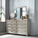 Belmar - Dresser & Mirror - Washed Taupe – Dresser & Mirror by Liberty Furniture at Furniture Wholesale Plus , Nashville furniture store