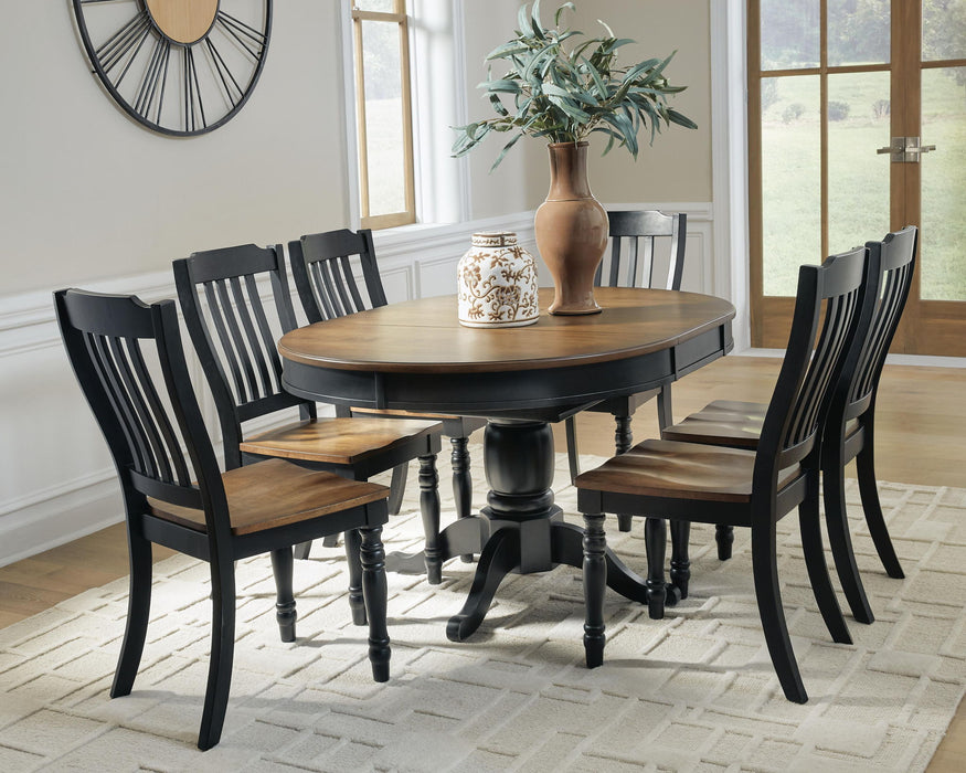 Clorazi - Extension Dining Table Set – 5 Piece Dining Room Sets by Signature Design by Ashley® at Furniture Wholesale Plus , Nashville furniture store