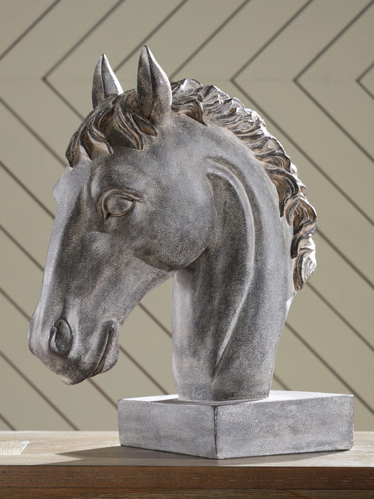 Carnlow - Sculpture - Antique Black – Sculptures & Figurines by Signature Design by Ashley® at Furniture Wholesale Plus , Nashville furniture store