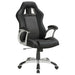 Roger Adjustable Height Office Chair Black and Grey - Premium Office Chair from Coaster Z2 Standard - Just $258! Shop now at Furniture Wholesale Plus  We are the best furniture store in Nashville, Hendersonville, Goodlettsville, Madison, Antioch, Mount Juliet, Lebanon, Gallatin, Springfield, Murfreesboro, Franklin, Brentwood