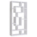 Howie 10-shelf Bookcase White - Premium Bookcase from Coaster Z2 Standard - Just $230! Shop now at Furniture Wholesale Plus  We are the best furniture store in Nashville, Hendersonville, Goodlettsville, Madison, Antioch, Mount Juliet, Lebanon, Gallatin, Springfield, Murfreesboro, Franklin, Brentwood