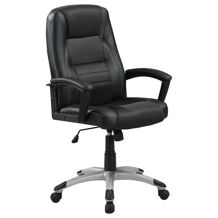 Dione Adjustable Height Office Chair Black - Premium Office Chair from Coaster Z2 Standard - Just $218! Shop now at Furniture Wholesale Plus  We are the best furniture store in Nashville, Hendersonville, Goodlettsville, Madison, Antioch, Mount Juliet, Lebanon, Gallatin, Springfield, Murfreesboro, Franklin, Brentwood