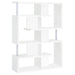 Hoover 5-tier Bookcase White and Chrome - Premium Bookcase from Coaster Z2 Standard - Just $258! Shop now at Furniture Wholesale Plus  We are the best furniture store in Nashville, Hendersonville, Goodlettsville, Madison, Antioch, Mount Juliet, Lebanon, Gallatin, Springfield, Murfreesboro, Franklin, Brentwood