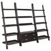 Colella 3-piece Storage Ladder Bookcase Set Cappuccino - Premium Bookcase from Coaster Z2 Standard - Just $566! Shop now at Furniture Wholesale Plus  We are the best furniture store in Nashville, Hendersonville, Goodlettsville, Madison, Antioch, Mount Juliet, Lebanon, Gallatin, Springfield, Murfreesboro, Franklin, Brentwood