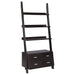 Colella 4-drawer Storage Bookcase Cappuccino - Premium Bookcase from Coaster Z2 Standard - Just $290! Shop now at Furniture Wholesale Plus  We are the best furniture store in Nashville, Hendersonville, Goodlettsville, Madison, Antioch, Mount Juliet, Lebanon, Gallatin, Springfield, Murfreesboro, Franklin, Brentwood