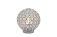 Crystal Globe - Table Lamp - Pearl Silver – Table Lamps by Crown Mark at Furniture Wholesale Plus , Nashville furniture store