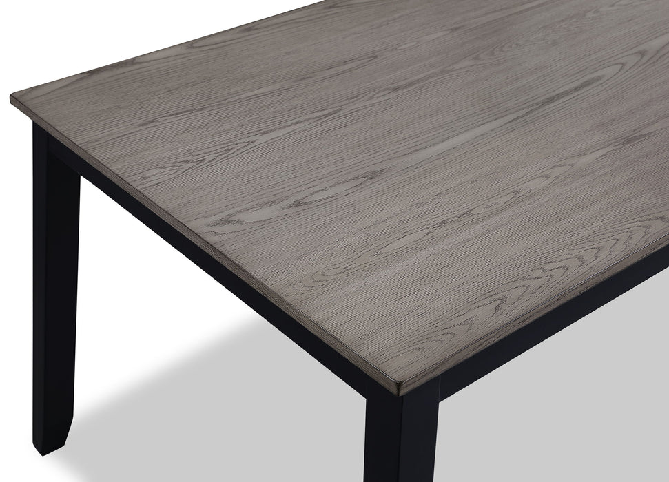 Eloise - 7 Piece Dinette Set - Charcoal / Gray – 7 Piece Dining Room Sets by Crown Mark at Furniture Wholesale Plus , Nashville furniture store