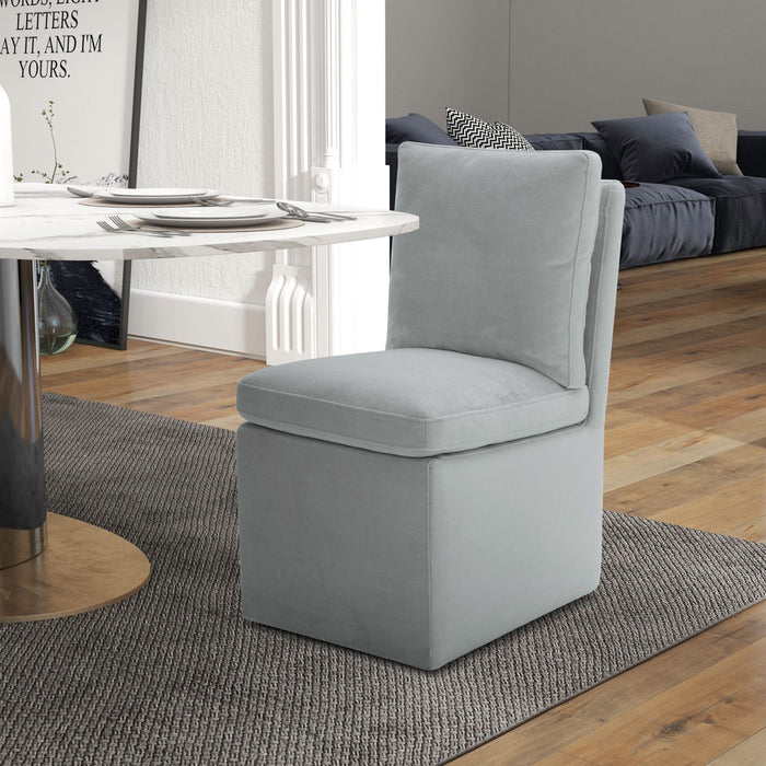Accent Dining - Accent Dining Chair With Casters – Side Chairs by Liberty Furniture at Furniture Wholesale Plus , Nashville furniture store