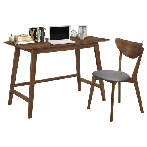 Karri 2-piece Writing Desk Set Walnut - Premium Desk from Coaster Z2 Standard - Just $258! Shop now at Furniture Wholesale Plus  We are the best furniture store in Nashville, Hendersonville, Goodlettsville, Madison, Antioch, Mount Juliet, Lebanon, Gallatin, Springfield, Murfreesboro, Franklin, Brentwood