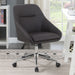 Jackman Upholstered Office Chair with Casters - Premium Office Chair from Coaster Z2 Standard - Just $210! Shop now at Furniture Wholesale Plus  We are the best furniture store in Nashville, Hendersonville, Goodlettsville, Madison, Antioch, Mount Juliet, Lebanon, Gallatin, Springfield, Murfreesboro, Franklin, Brentwood