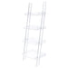 Amaturo 4-shelf Ladder Bookcase Clear - Premium Bookcase from Coaster Z2 Standard - Just $458! Shop now at Furniture Wholesale Plus  We are the best furniture store in Nashville, Hendersonville, Goodlettsville, Madison, Antioch, Mount Juliet, Lebanon, Gallatin, Springfield, Murfreesboro, Franklin, Brentwood