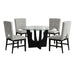 Oregon - 5 Piece Standard Height Dining Set (Round Table And Four Chairs) – 5 Piece Dining Room Sets by Elements International at Furniture Wholesale Plus , Nashville furniture store