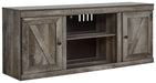 Wynnlow - TV Stand With Fireplace Option - Premium TV Stands from Signature Design by Ashley® - Just $198! Shop now at Furniture Wholesale Plus  We are the best furniture store in Nashville, Hendersonville, Goodlettsville, Madison, Antioch, Mount Juliet, Lebanon, Gallatin, Springfield, Murfreesboro, Franklin, Brentwood