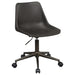 Carnell Adjustable Height Office Chair with Casters Brown and Rustic Taupe - Premium Office Chair from Coaster Z2 Standard - Just $150! Shop now at Furniture Wholesale Plus  We are the best furniture store in Nashville, Hendersonville, Goodlettsville, Madison, Antioch, Mount Juliet, Lebanon, Gallatin, Springfield, Murfreesboro, Franklin, Brentwood