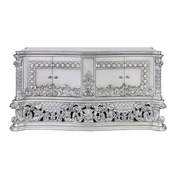 Valkyrie - Server - Antique Platinum - Premium Servers from ACME - Just $3939! Shop now at Furniture Wholesale Plus  We are the best furniture store in Nashville, Hendersonville, Goodlettsville, Madison, Antioch, Mount Juliet, Lebanon, Gallatin, Springfield, Murfreesboro, Franklin, Brentwood