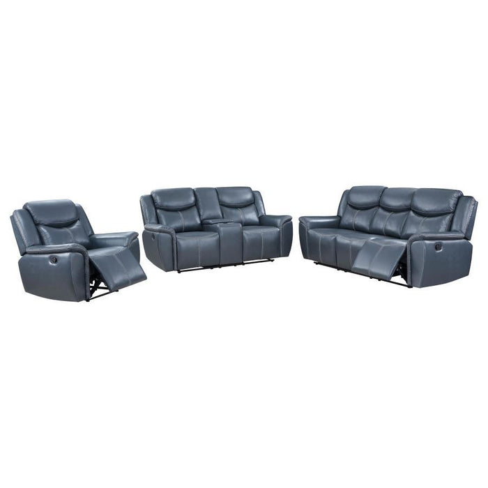 Sloane - Upholstered Reclining Sofa Set – Reclining Sofas & Loveseats by Coaster Fine Furniture at Furniture Wholesale Plus , Nashville furniture store