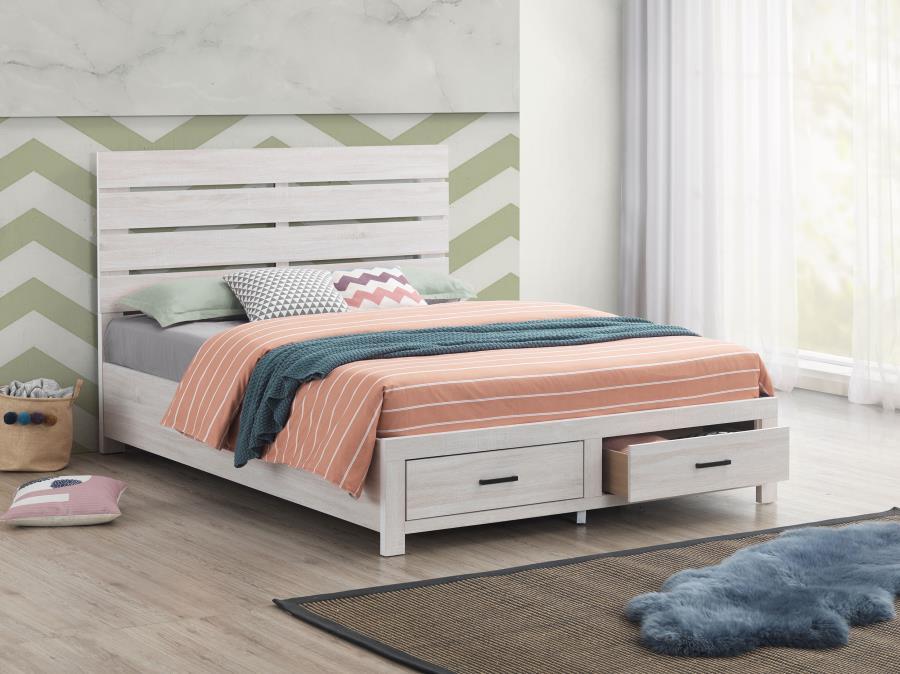 Brantford - Wood Storage Panel Bed - Premium Storage Beds from CoasterEveryday - Just $349! Shop now at Furniture Wholesale Plus  We are the best furniture store in Nashville, Hendersonville, Goodlettsville, Madison, Antioch, Mount Juliet, Lebanon, Gallatin, Springfield, Murfreesboro, Franklin, Brentwood