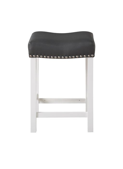 Zermatt - Counter Stool (Set of 2) - White - Premium Stool Sets from Steve Silver Furniture - Just $219! Shop now at Furniture Wholesale Plus  We are the best furniture store in Nashville, Hendersonville, Goodlettsville, Madison, Antioch, Mount Juliet, Lebanon, Gallatin, Springfield, Murfreesboro, Franklin, Brentwood