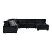 Nightfall - Sectional Set With 1 Pillow – Stationary Sectionals by Elements International at Furniture Wholesale Plus , Nashville furniture store