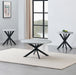 Keyla - 3 Piece Faux Marble Table Set - Gray – Table Sets by Steve Silver Furniture at Furniture Wholesale Plus , Nashville furniture store