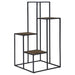 Rito 4-tier Display Shelf Rustic Brown and Black - Premium Display Shelf from Coaster Z2 Standard - Just $130! Shop now at Furniture Wholesale Plus  We are the best furniture store in Nashville, Hendersonville, Goodlettsville, Madison, Antioch, Mount Juliet, Lebanon, Gallatin, Springfield, Murfreesboro, Franklin, Brentwood