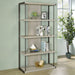 Loomis 4-shelf Bookcase Whitewashed Grey - Premium Bookcase from Coaster Z2 Standard - Just $290! Shop now at Furniture Wholesale Plus  We are the best furniture store in Nashville, Hendersonville, Goodlettsville, Madison, Antioch, Mount Juliet, Lebanon, Gallatin, Springfield, Murfreesboro, Franklin, Brentwood