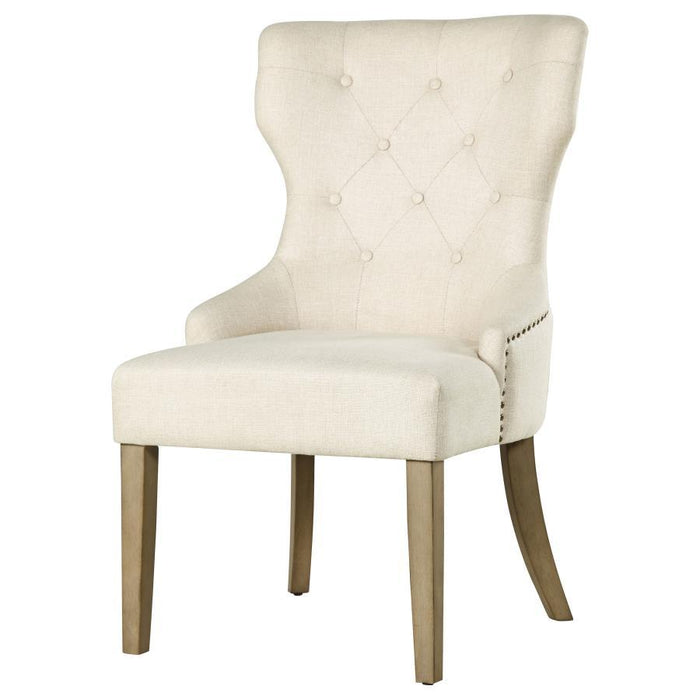 Baney - Tufted Upholstered Dining Chair – Side Chairs by CoasterElevations at Furniture Wholesale Plus , Nashville furniture store