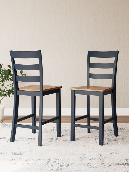 Gesthaven - Barstool (Set of 2) - Premium Stool Sets from Signature Design by Ashley® - Just $218! Shop now at Furniture Wholesale Plus  We are the best furniture store in Nashville, Hendersonville, Goodlettsville, Madison, Antioch, Mount Juliet, Lebanon, Gallatin, Springfield, Murfreesboro, Franklin, Brentwood