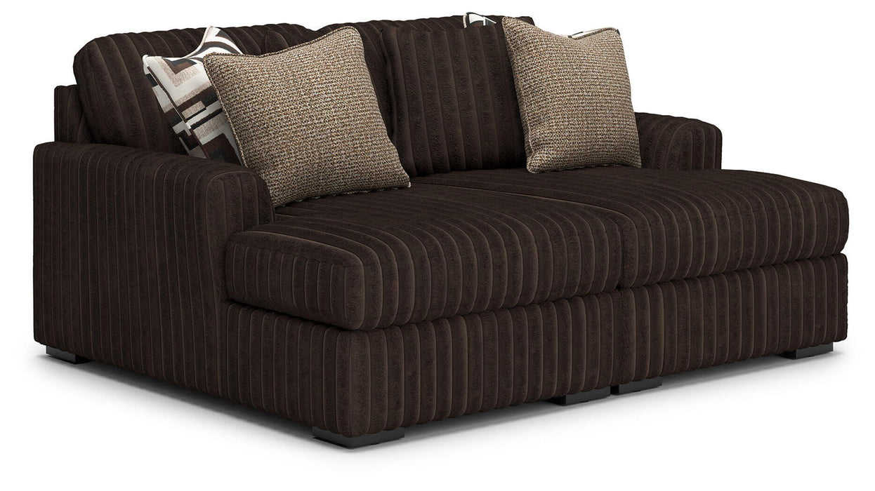 Midnight-Madness - Sectional – Stationary Sectionals by Signature Design by Ashley® at Furniture Wholesale Plus , Nashville furniture store