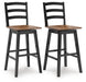 Wildenauer - Swivel Stool (Set of 2) – Stool Sets by Signature Design by Ashley® at Furniture Wholesale Plus , Nashville furniture store