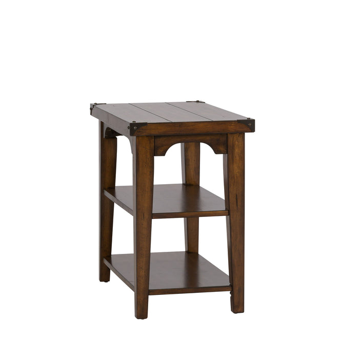 Aspen Skies - Chair Side Table – Chair Side Tables by Liberty Furniture at Furniture Wholesale Plus , Nashville furniture store