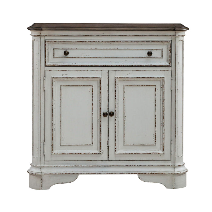 Magnolia Manor - Accent Cabinet - Antique White – Accent Cabinets by Liberty Furniture at Furniture Wholesale Plus , Nashville furniture store