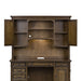 Amelia - Jr Executive Credenza Hutch - Antique Toffee – Hutches by Liberty Furniture at Furniture Wholesale Plus , Nashville furniture store