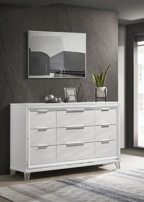 Marmore - 9-Drawer Dresser – Dressers by Coaster Fine Furniture at Furniture Wholesale Plus , Nashville furniture store