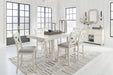 Robbinsdale - Rectangular Counter Height Dining Extension Table Set – 7 Piece Dining Room Sets by Signature Design by Ashley® at Furniture Wholesale Plus , Nashville furniture store