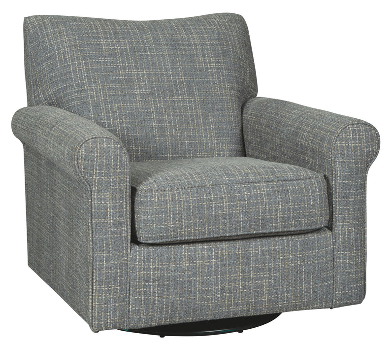 Renley - Swivel Glider Accent Chair - Ash – Swivel Glider Chairs by Signature Design by Ashley® at Furniture Wholesale Plus , Nashville furniture store