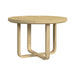 Ridgemont - 5 Piece Standard Height Dining Set (Round Table And Four Chairs) - Natural – 5 Piece Dining Room Sets by Elements International at Furniture Wholesale Plus , Nashville furniture store