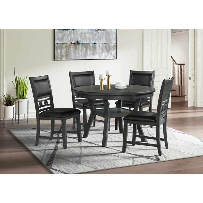 Amherst - Dining Table With Wood Leg - Gray Finish – Dining Tables by Elements International at Furniture Wholesale Plus , Nashville furniture store