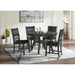 Amherst - Dining Table With Wood Leg - Gray Finish – Dining Tables by Elements International at Furniture Wholesale Plus , Nashville furniture store