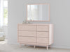 Wistenpine - Dresser And Mirror - Blush – Dresser & Mirror by Signature Design by Ashley® at Furniture Wholesale Plus , Nashville furniture store