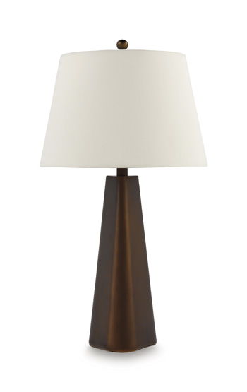 Jendale - Metal Table Lamp - Bronze Finish – Table Lamps by Signature Design by Ashley® at Furniture Wholesale Plus , Nashville furniture store