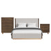 Brisbane - Upholstered Bedroom Set With Boucle And LED – 3 Piece Bedroom Sets by Elements International at Furniture Wholesale Plus , Nashville furniture store