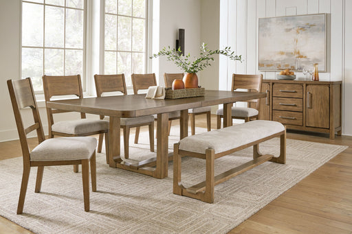 Cabalynn - Dining Room Set - Premium 6 Piece Dining Room Sets from Signature Design by Ashley® - Just $1878! Shop now at Furniture Wholesale Plus  We are the best furniture store in Nashville, Hendersonville, Goodlettsville, Madison, Antioch, Mount Juliet, Lebanon, Gallatin, Springfield, Murfreesboro, Franklin, Brentwood