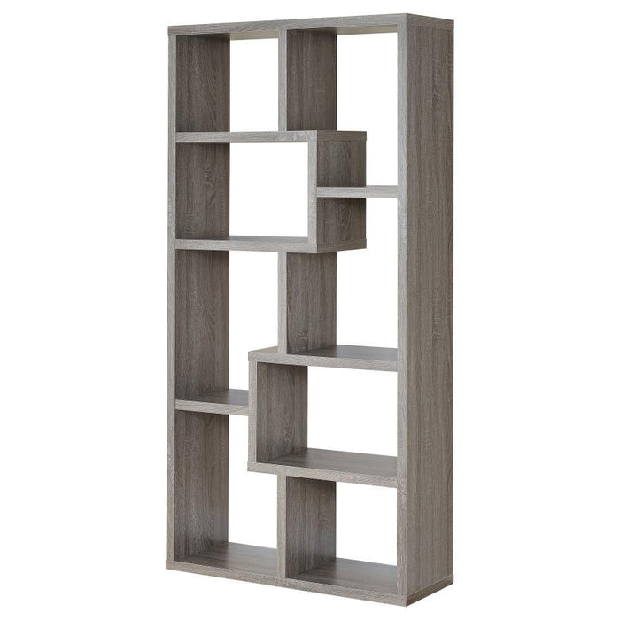 Theo - 6-Shelf Bookshelf - Premium Standard Bookcases from CoasterEveryday - Just $249! Shop now at Furniture Wholesale Plus  We are the best furniture store in Nashville, Hendersonville, Goodlettsville, Madison, Antioch, Mount Juliet, Lebanon, Gallatin, Springfield, Murfreesboro, Franklin, Brentwood