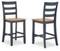 Gesthaven - Barstool (Set of 2) - Premium Stool Sets from Signature Design by Ashley® - Just $218! Shop now at Furniture Wholesale Plus  We are the best furniture store in Nashville, Hendersonville, Goodlettsville, Madison, Antioch, Mount Juliet, Lebanon, Gallatin, Springfield, Murfreesboro, Franklin, Brentwood