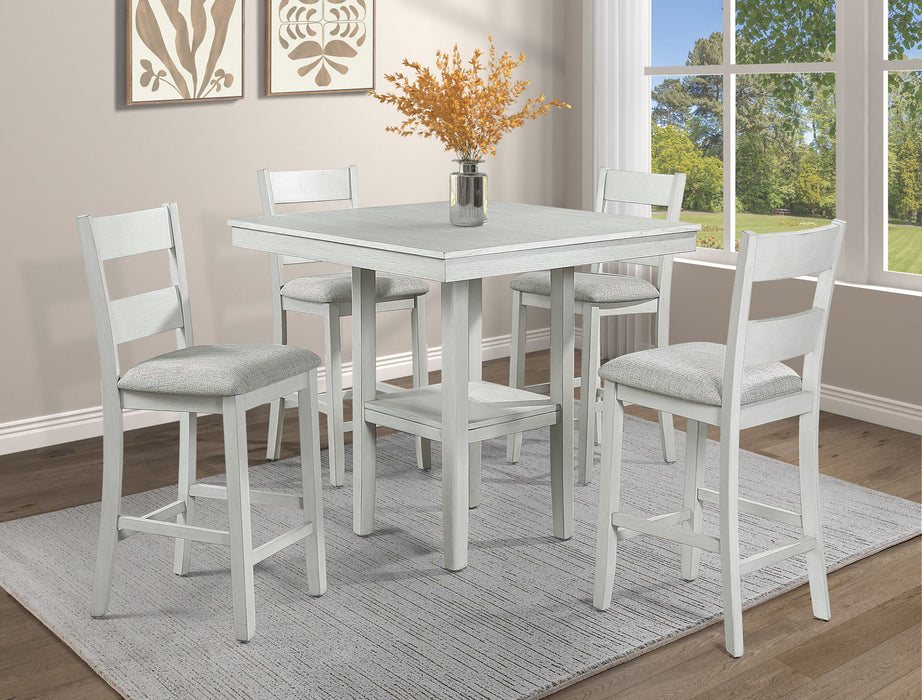 Lester - Counter Height Table Set – 5 Piece Dining Room Sets by Crown Mark at Furniture Wholesale Plus , Nashville furniture store