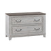 River Place - Curio Base - Riverstone White & Tobacco – Buffets by Liberty Furniture at Furniture Wholesale Plus , Nashville furniture store