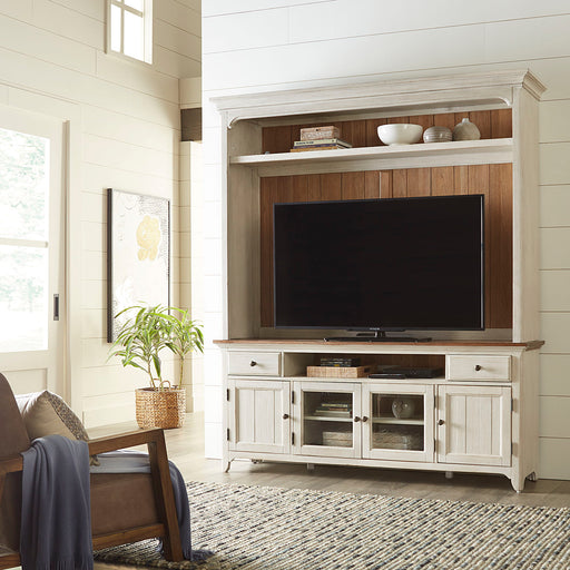 Farmhouse Reimagined - Entertainment Center – Entertainment Centers by Liberty Furniture at Furniture Wholesale Plus , Nashville furniture store